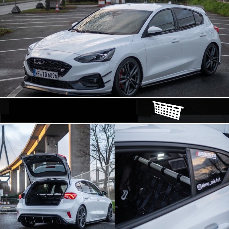 Clubsport Set - Strebe mit Netz für Ford Focus ST MK4